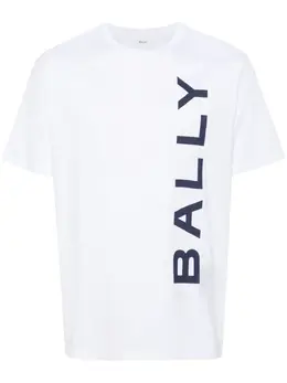 Bally: Футболка с принтом 