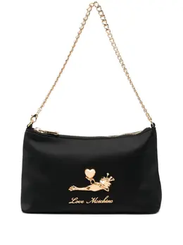 Love Moschino: Чёрная сумка-шоппер 