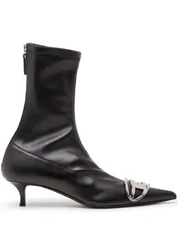 Diesel: Чёрные ботинки 