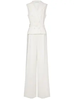Alberta Ferretti: Двубортный комбинезон 