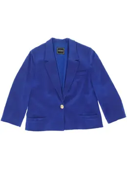 Versace Pre-Owned: Однобортный жакет 