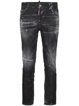 DSQUARED2: Рваные джинсы 