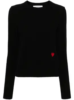 Moschino: Чёрный свитер 