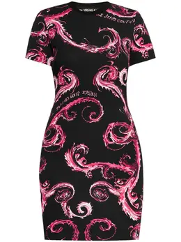 Versace Jeans Couture: Платье с принтом 