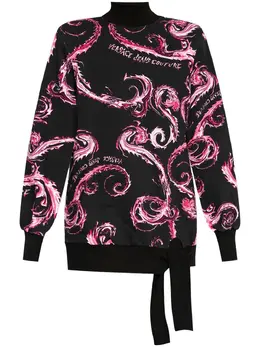 Versace Jeans Couture: Платье с принтом 