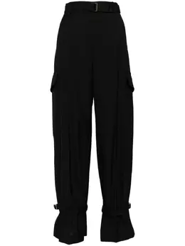 sacai: Чёрные брюки 