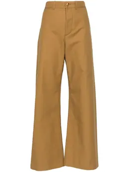 Chloé: Хлопковые брюки 