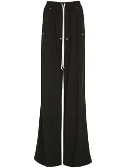 Rick Owens: Тёмные брюки  Bela