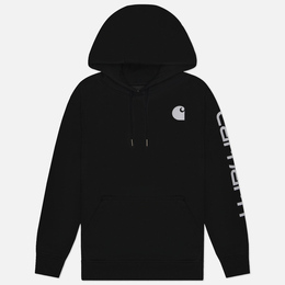 Carhartt: Чёрная толстовка 