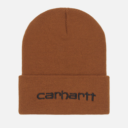 Carhartt: Коричневая шапка 