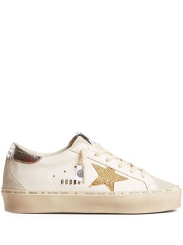 Golden Goose: Белые кроссовки  Hi Star