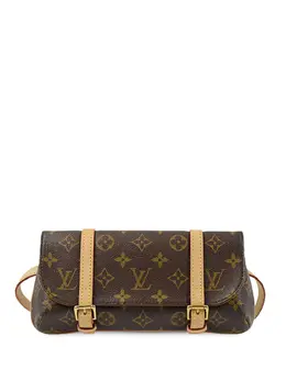 Louis Vuitton Pre-Owned: Коричневая поясная сумка 