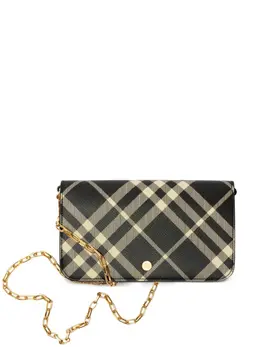 Burberry: Сумка через плечо в клетку 