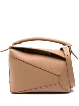 LOEWE: Коричневая сумка-шоппер  Puzzle