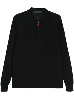 Kiton: Поло из шерсти 