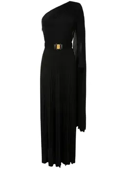 Elisabetta Franchi: Плиссированное платье 