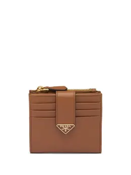 Prada: Коричневый картхолдер 