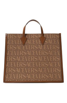 Versace: Коричневая сумка 