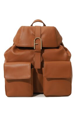 Furla: Коричневый рюкзак 