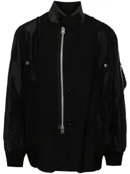 sacai: Чёрная куртка 
