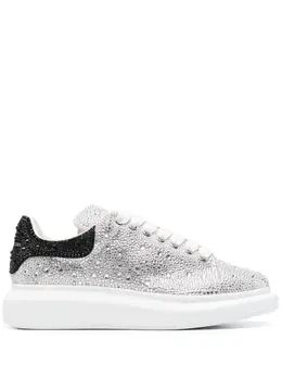 Alexander McQueen: Белые кроссовки  Oversized