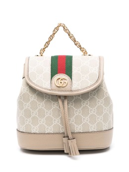Gucci: Белый рюкзак  Ophidia