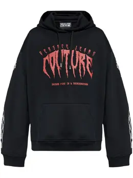 Versace Jeans Couture: Толстовка с принтом 