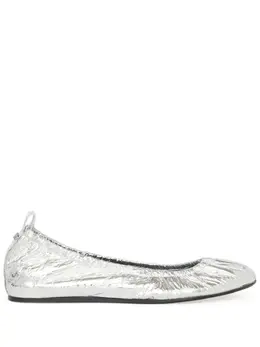 ISABEL MARANT: Серебристые балетки 
