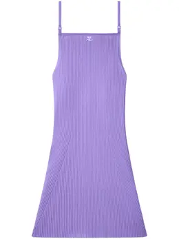 Courrèges: Трикотажное платье 