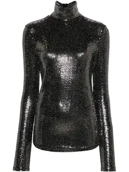 ISABEL MARANT: Чёрный топ 