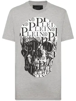 Philipp Plein: Футболка  Skull с принтом