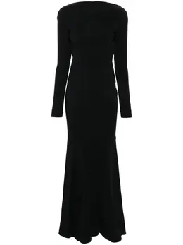 Mugler: Чёрное платье 