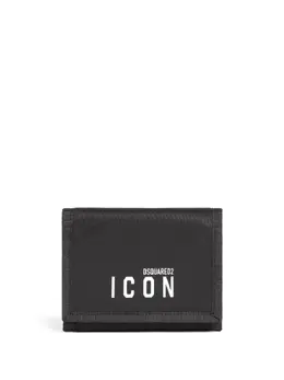 DSQUARED2: Кошелёк  Icon с принтом