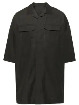 Rick Owens: Тёмная рубашка  Tommy