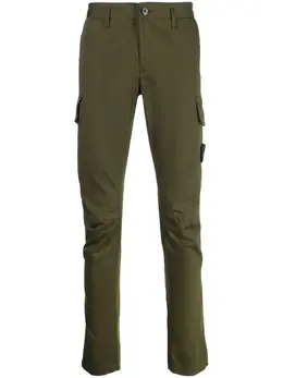 Stone Island: Брюки  Compass цвета хаки