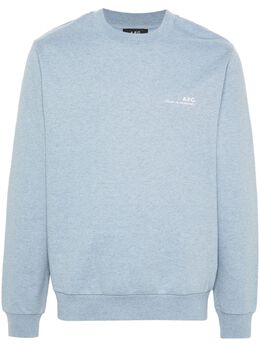 A.P.C.: Свитшот с принтом 