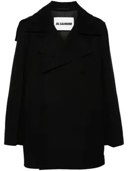 Jil Sander: Двубортное пальто 