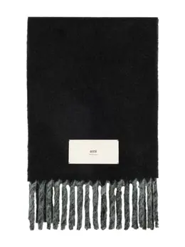 AMI Paris: Чёрный шарф 
