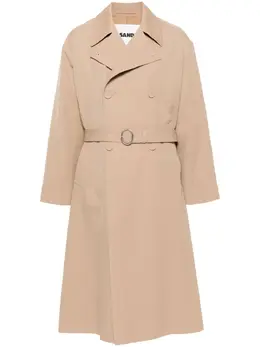 Jil Sander: Плащ из шерсти 