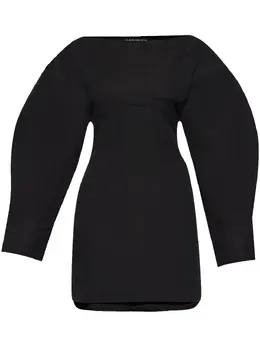 Jacquemus: Чёрное платье 