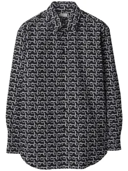 Burberry: Хлопковая рубашка 