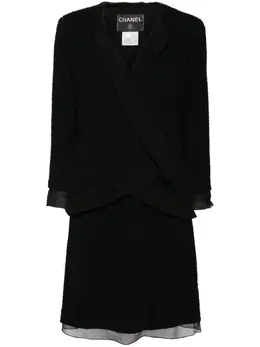 CHANEL Pre-Owned: Чёрная юбка 
