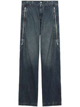 MM6 Maison Margiela: Голубые джинсы 