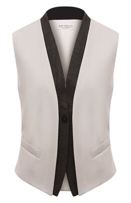 Brunello Cucinelli: Жилет из шерсти 