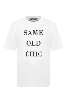 Moschino: Хлопковая футболка 