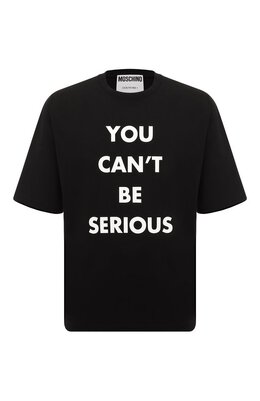 Moschino: Хлопковая футболка 