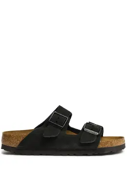 BIRKENSTOCK: Чорні сандалі  Arizona