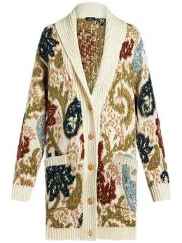 ETRO: Жаккардовый кардиган 