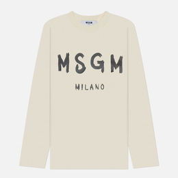 MSGM: Бежевый свитшот  Milano