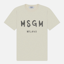 MSGM: Футболка с принтом 